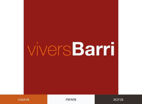 Vivers Barri brand color palette