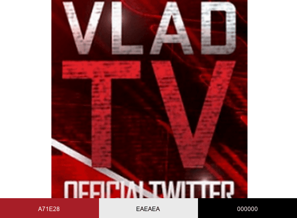 Vladtv brand color palette