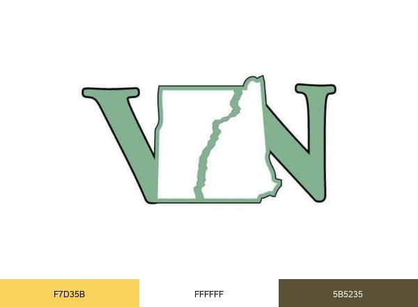 Valley News brand color palette