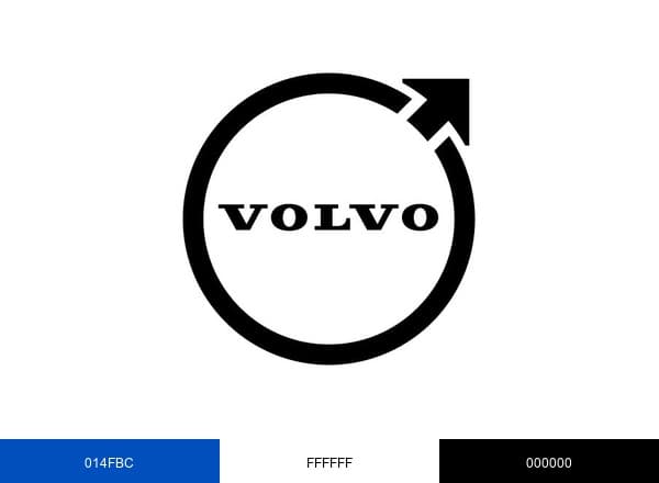 Volvo Trucks brand color palette