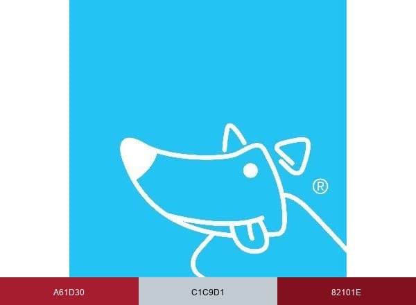 Best Pet Supplies brand color palette