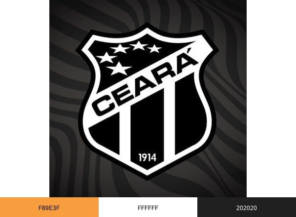 Ceará Sporting Club brand color palette