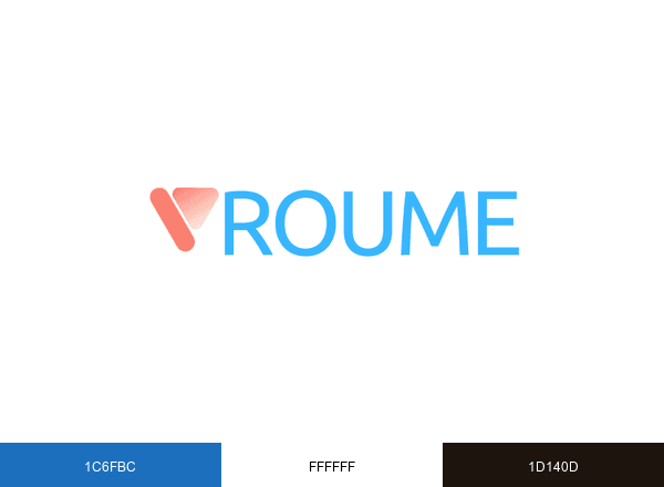 Vroume brand color palette