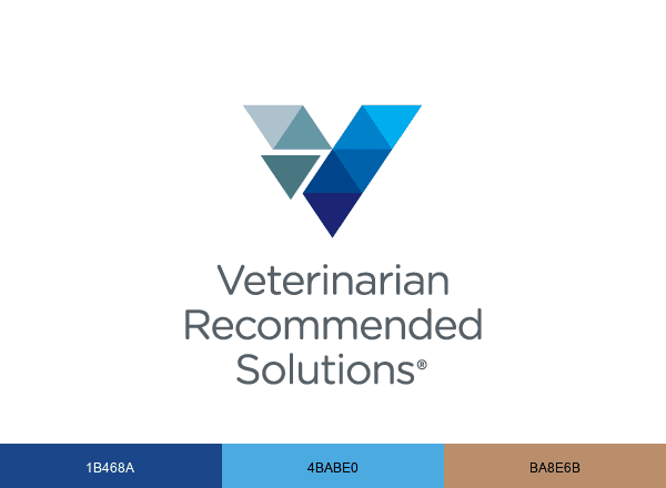 Veterinarian Recommended Solutions brand color palette