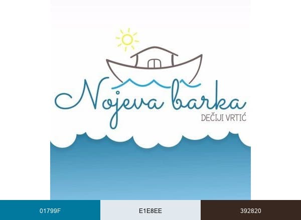 PU "Nojeva barka" brand color palette