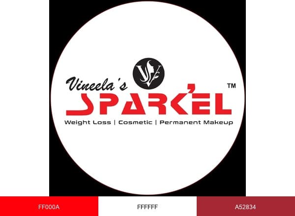 V Sparkel brand color palette