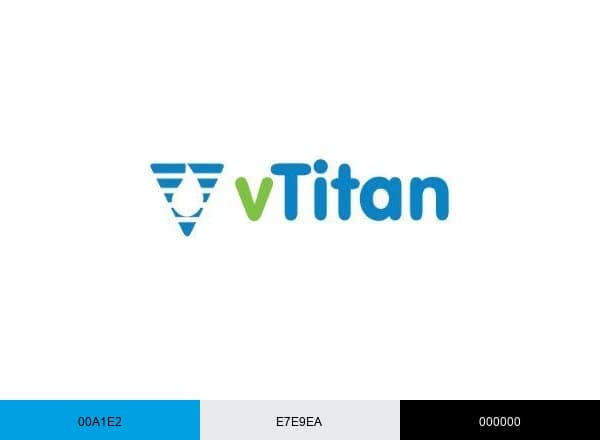 vTitan brand color palette