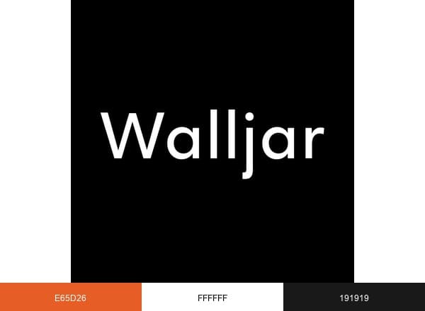 Walljar.com brand color palette