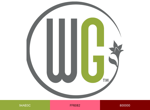 Walters Gardens brand color palette