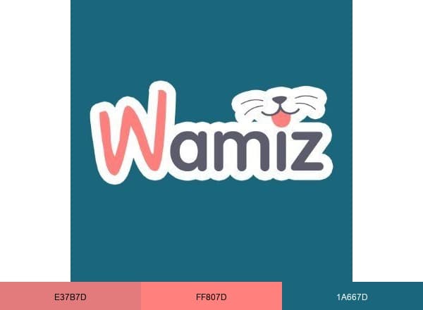 Wamiz Italia brand color palette