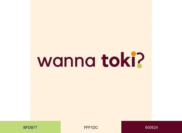 Toki brand color palette