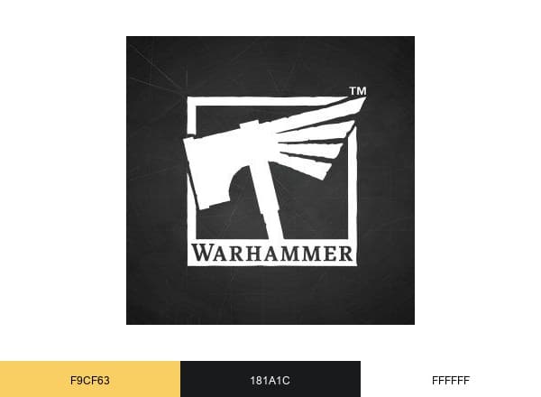 Warhammer Official brand color palette