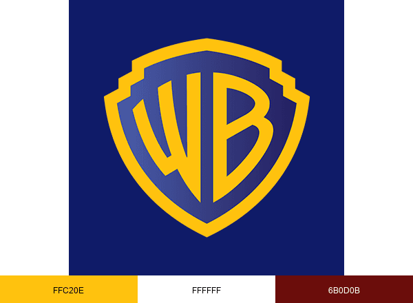 Warner Bros. Canada brand color palette