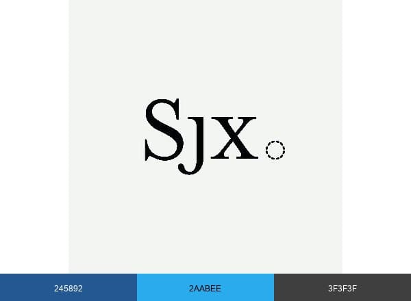 SJX Watches brand color palette