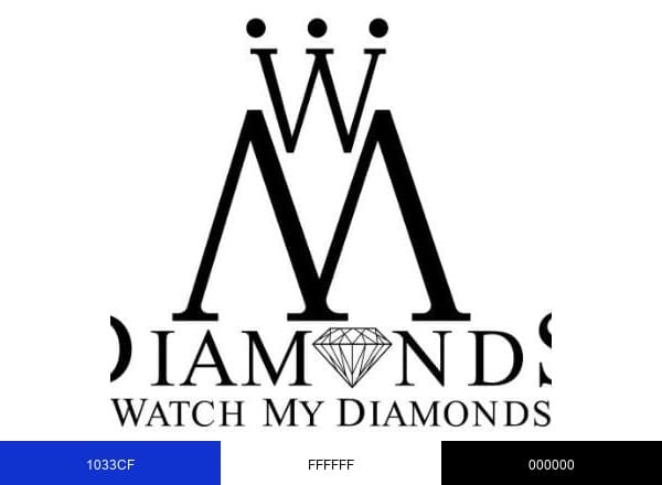WatchMyDiamonds.com brand color palette