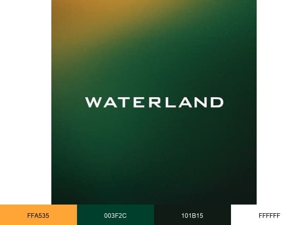 Waterland Private Equity brand color palette