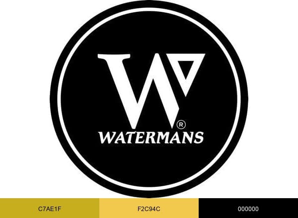 Watermans brand color palette
