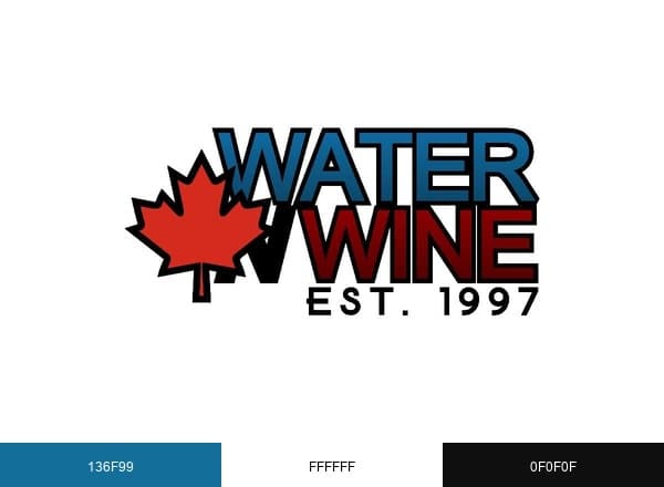 Water 'N' Wine Stellarton brand color palette