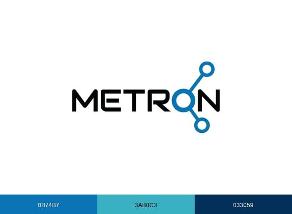 Metron brand color palette