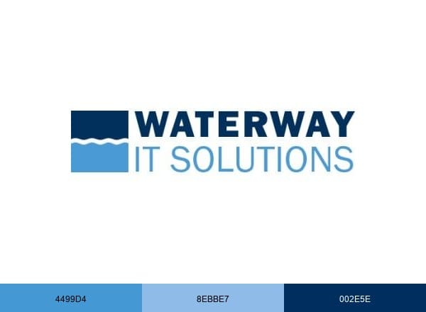 Waterway IT Solutions GmbH & Co. KG brand color palette