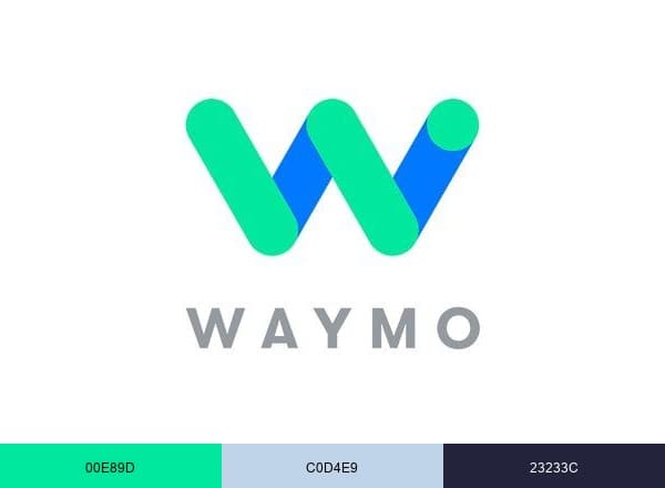 Waymo brand color palette
