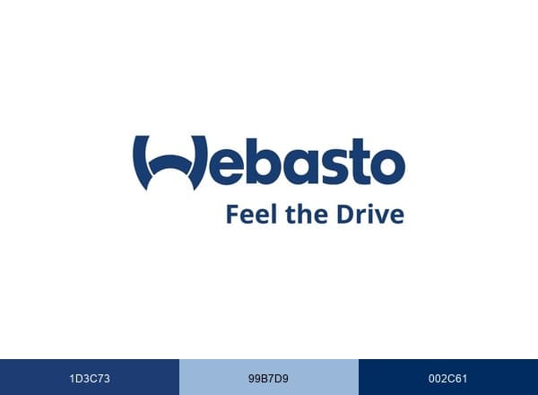 Webasto Group brand color palette