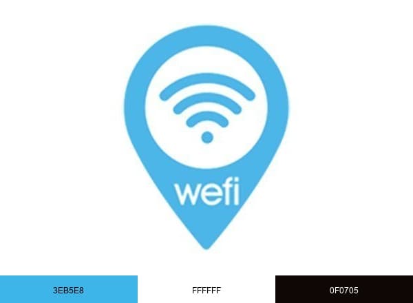 Wefi brand color palette
