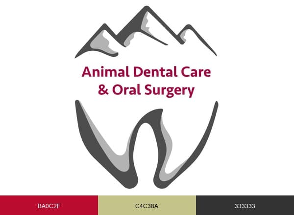 Animal Dental Care and Oral Surgery brand color palette