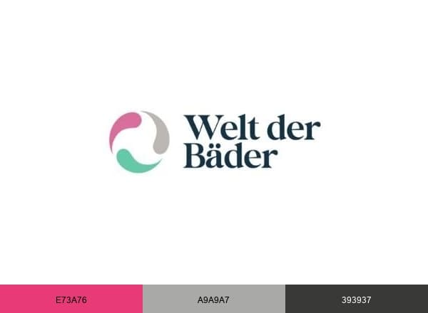 Welt der Bäder brand color palette