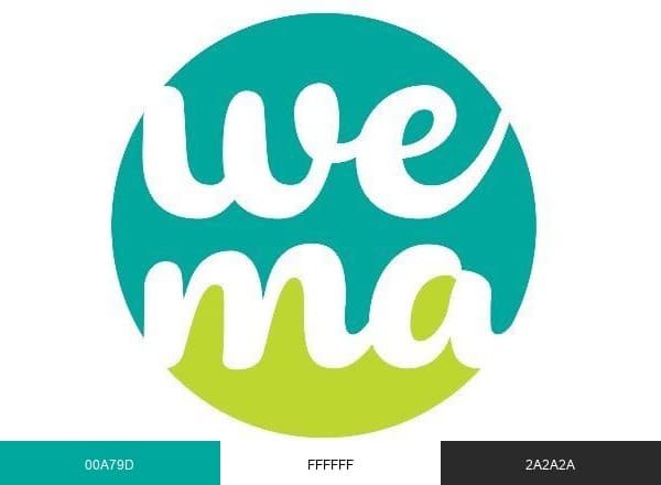 WeMa brand color palette