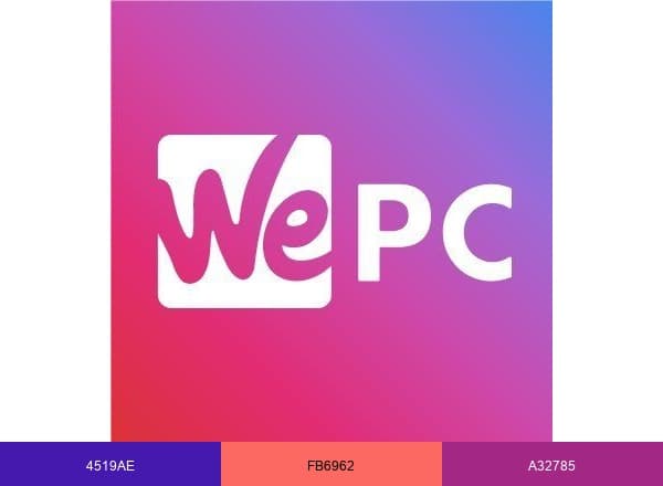 WePC brand color palette