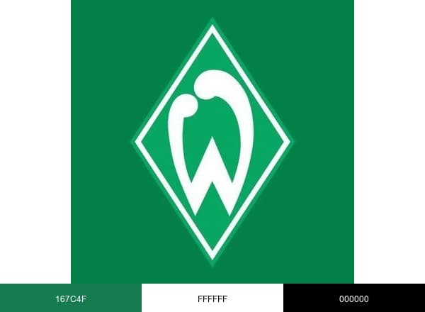 SV Werder Bremen brand color palette