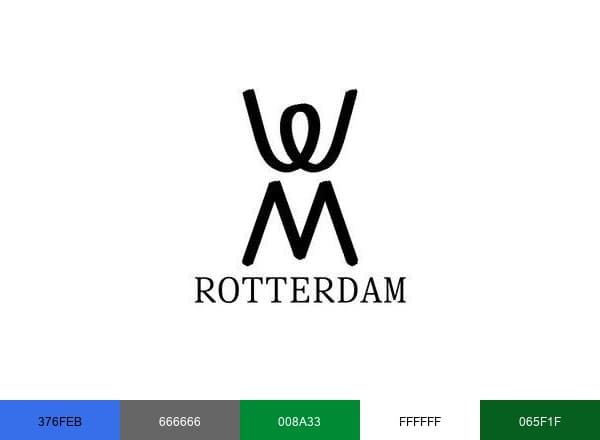 Wereldmuseum Rotterdam brand color palette