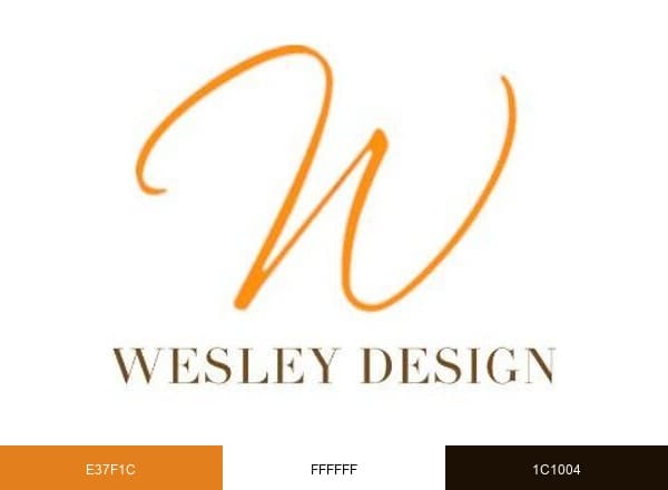 Wesley Design Inc. brand color palette