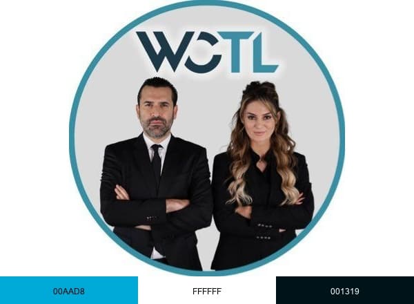 West Coast Trial Lawyers brand color palette