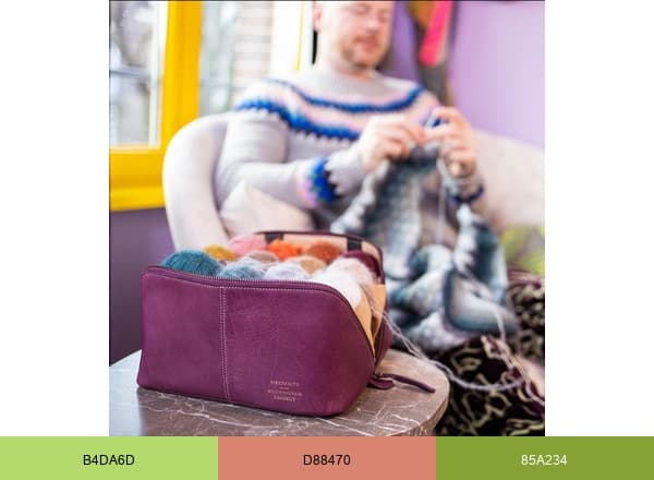 Westknits brand color palette