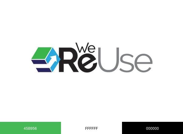 We ReUse brand color palette
