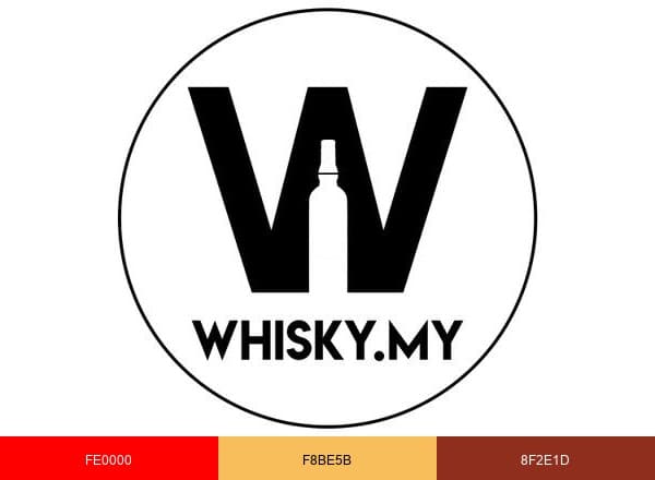 Whisky brand color palette