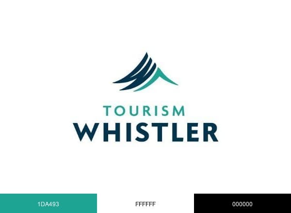 Tourism Whistler brand color palette