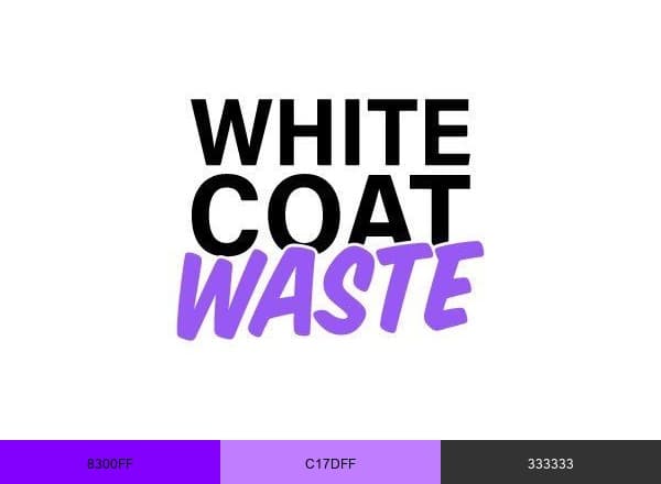 White Coat Waste brand color palette