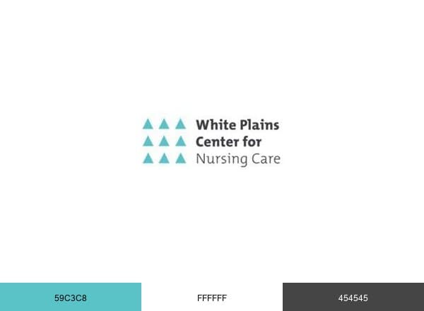 White Plains Center for Nursing Care brand color palette