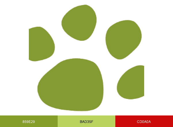 WholesalePet.com brand color palette