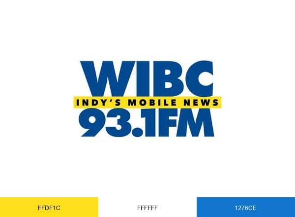 93 WIBC Indianapolis brand color palette