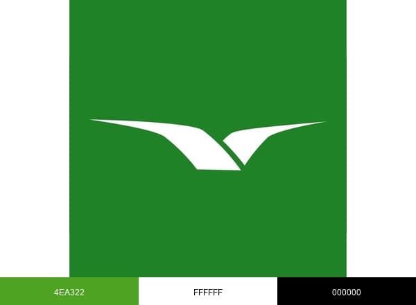 Wideroe brand color palette