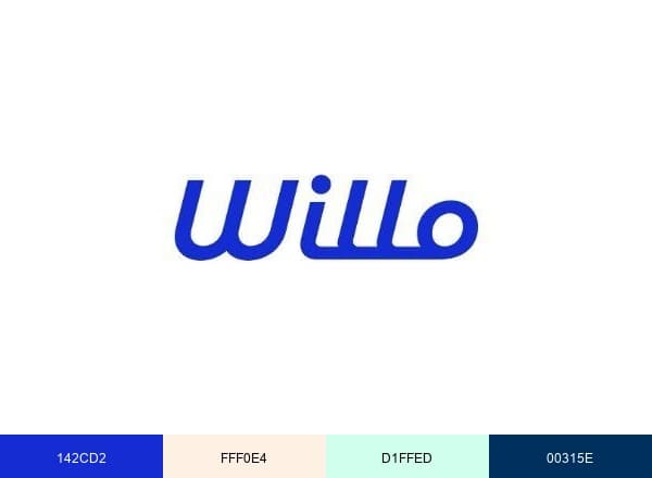 Willo brand color palette