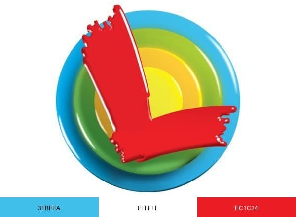 Wisconsin Lottery brand color palette