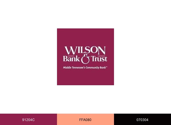 Wilson Bank & Trust brand color palette