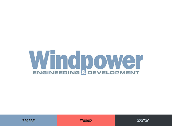 Windpower Engineering & Development brand color palette