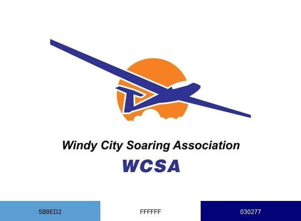 Windy City Soaring Association brand color palette
