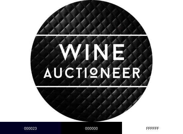 Wine Auctioneer brand color palette